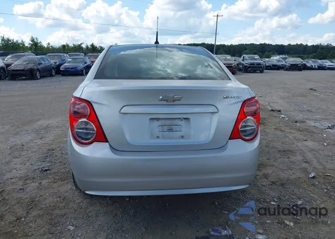 2012 Chevrolet Sonic 2Ls z USA, uszkodzony, nr VIN 1G1JA5SH9C4223421